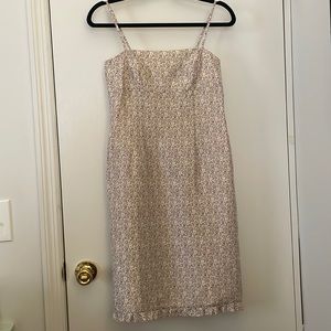 Ann Taylor floral Silk Dress